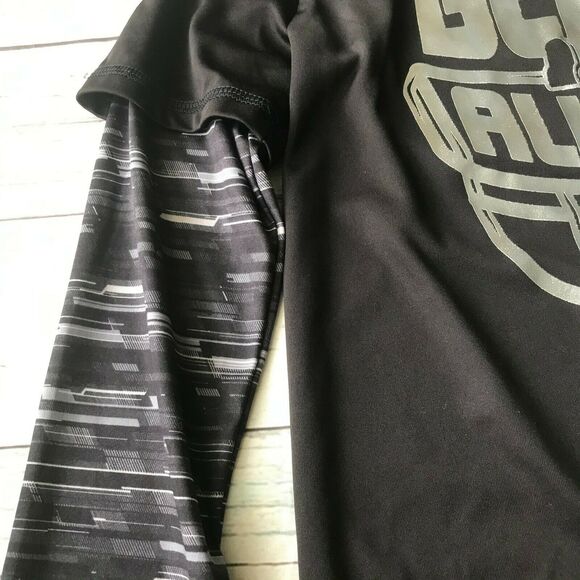 Athletic Works Boys Performance Active Tee T-Shirt Graphic Beast All Day Sz L - Picture 6 of 11